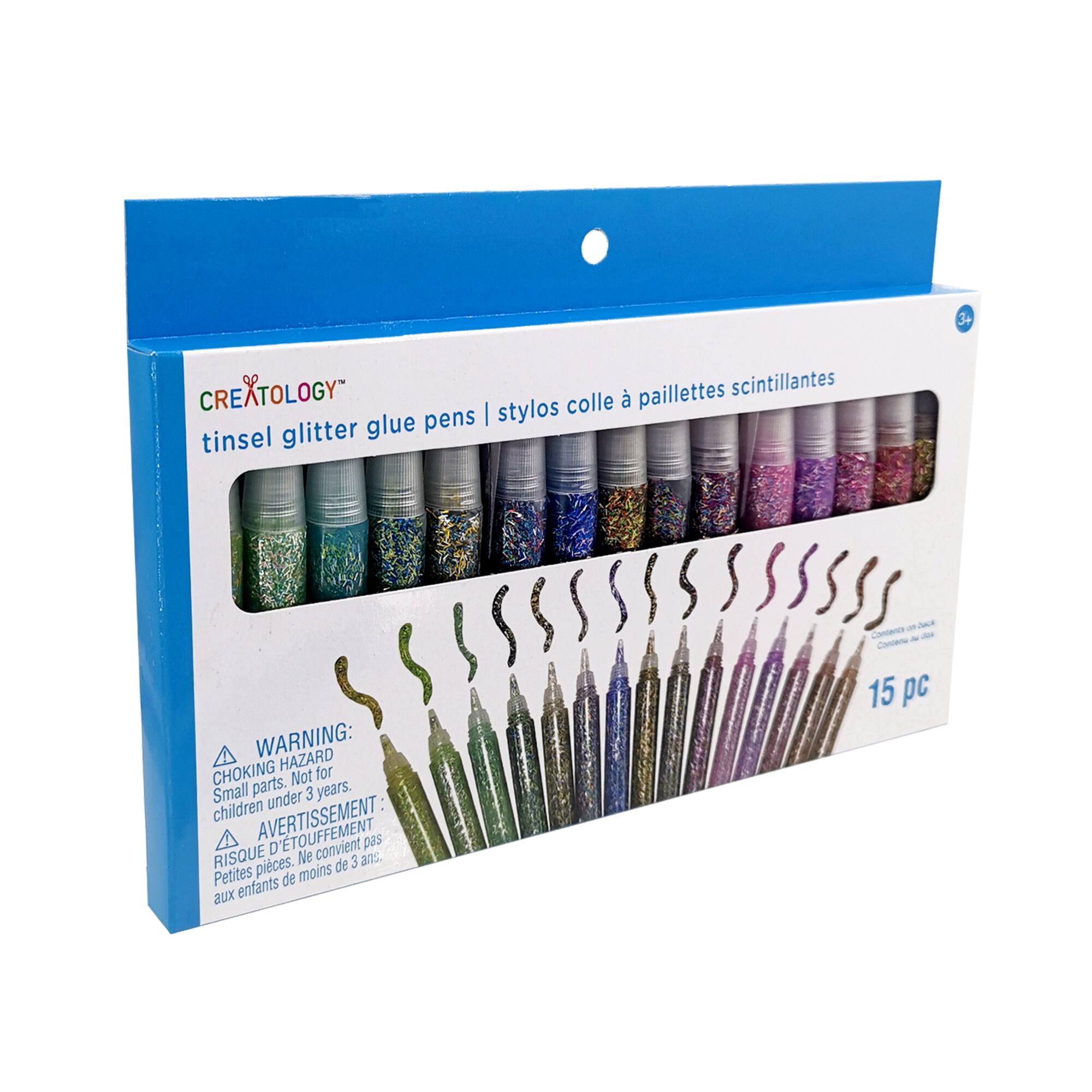 Tinsel Glitter Glue Pens by Creatology™